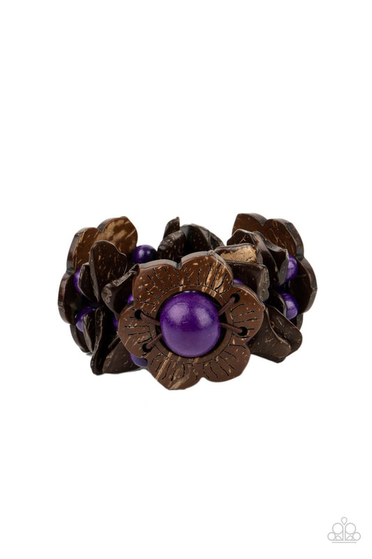 Mediterranean Mangrove - Purple Paparazzi Bracelet