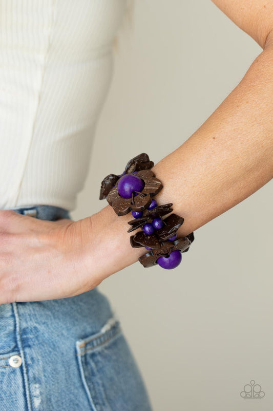 Mediterranean Mangrove - Purple Paparazzi Bracelet