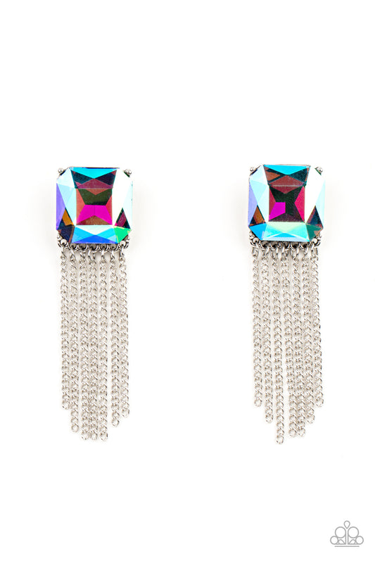 Supernova Novelty - Multi Paparazzi Earring