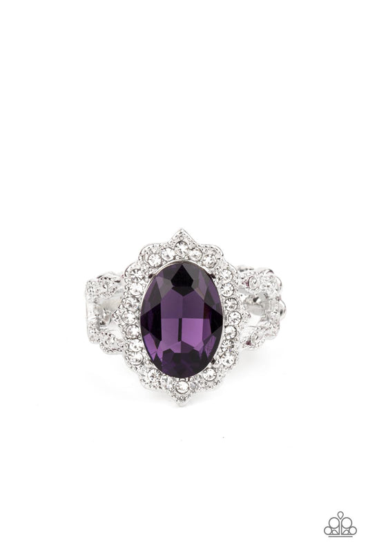 Oval Office Opulence - Purple Paparazzi Ring