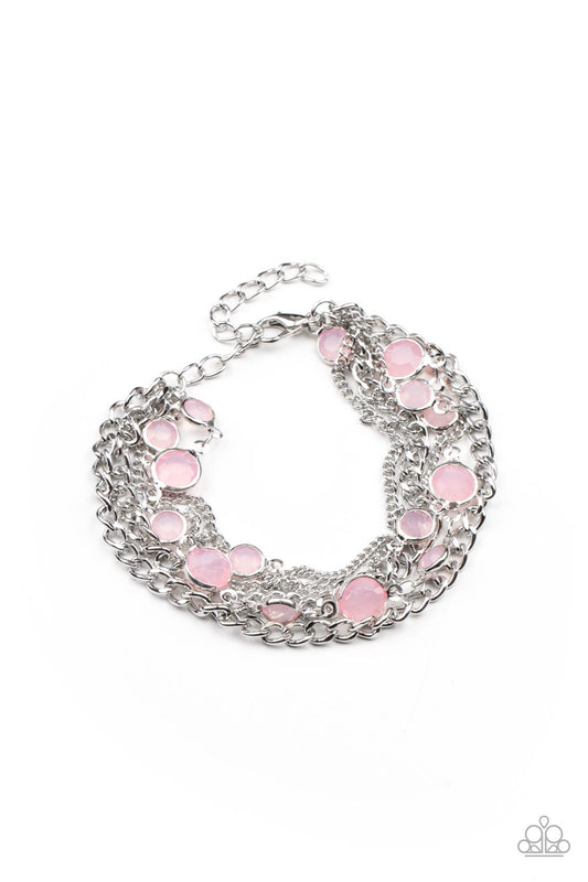 Glossy Goddess - Pink Paparazzi Bracelet