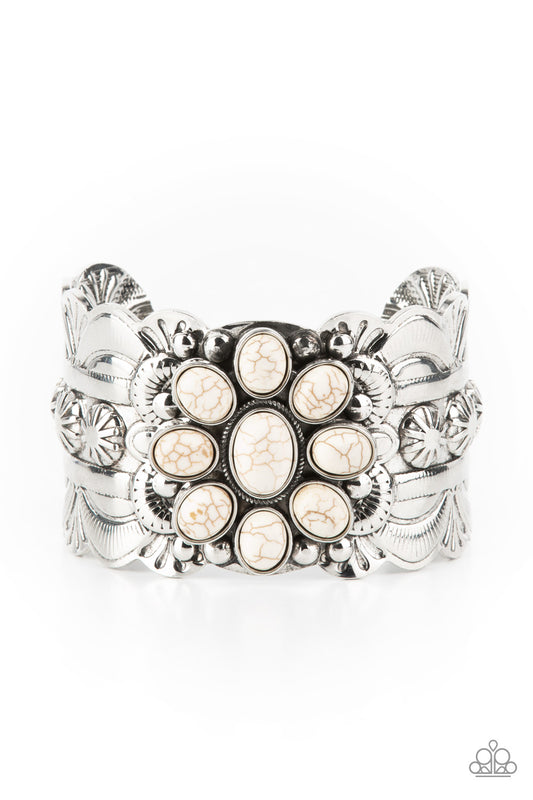 Southern Eden - White Paparazzi Bracelets