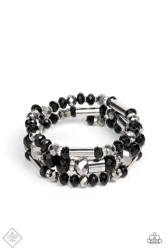 Dynamic Dazzle - Black Paparazzi Bracelet