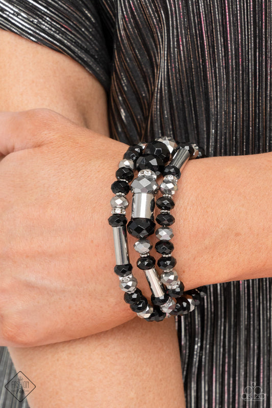Dynamic Dazzle - Black Paparazzi Bracelet