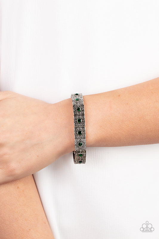 Venetian Valentine - Green Paparazzi Bracelet