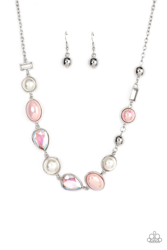 Nautical Nirvana - Pink Paparazzi Necklace