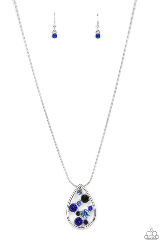 Seasonal Sophistication - Blue Paparazzi Necklace
