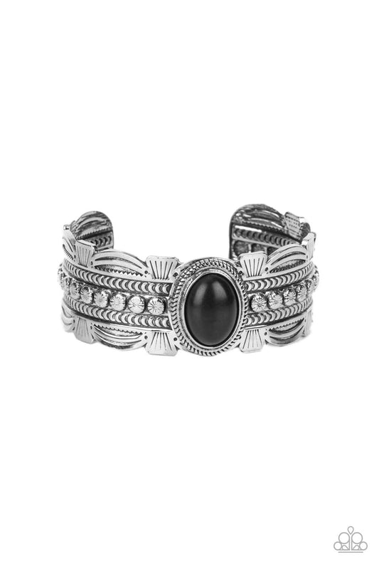 Desert Stroll - Black Paparazzi Bracelet