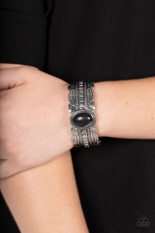 Desert Stroll - Black Paparazzi Bracelet