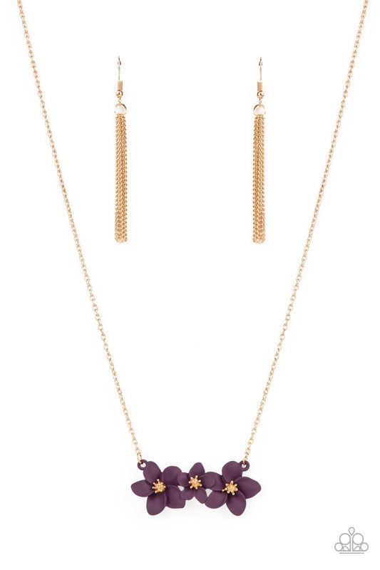 Petunia Picnic- Paparazzi Purple Necklace