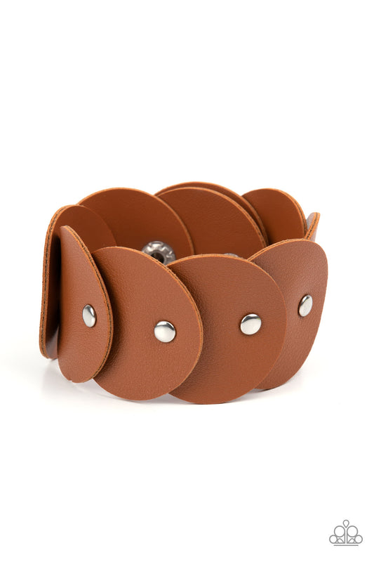 Rhapsodic Roundup - Brown Paparazzi Bracelets
