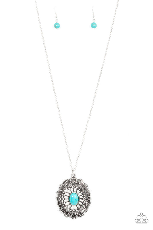 Mojave Mirage - Blue Paparazzi Neckace