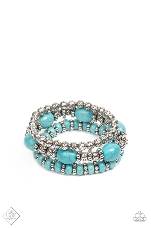 Take By SANDSTORM - Blue Paparazzi Bracelets