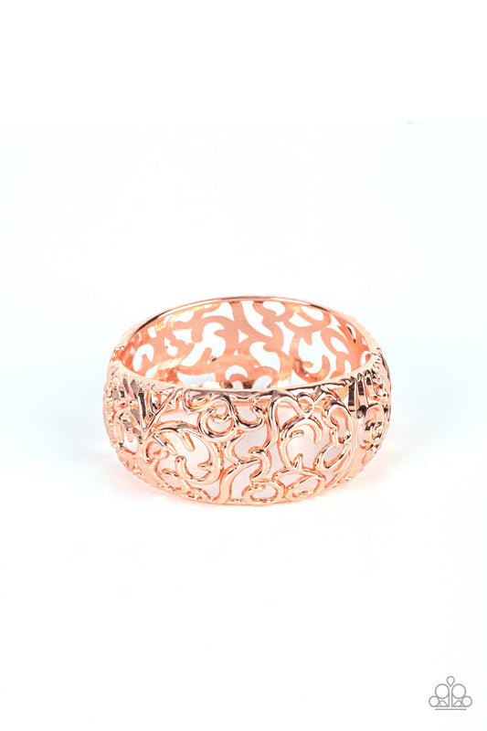 Courtyard Couture - Copper Paparazzi Bracelets