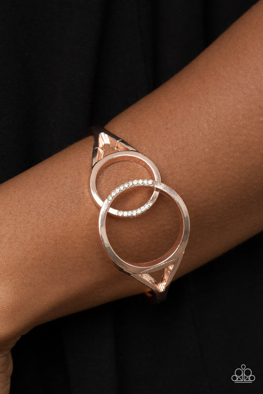 Scope of Expertise - Rose Gold  Paparazzi Bracelet