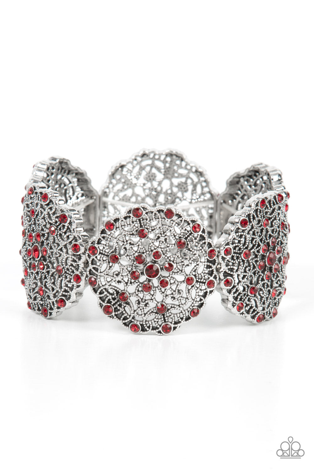 All in the Details - Red Paparazzi Bracelet