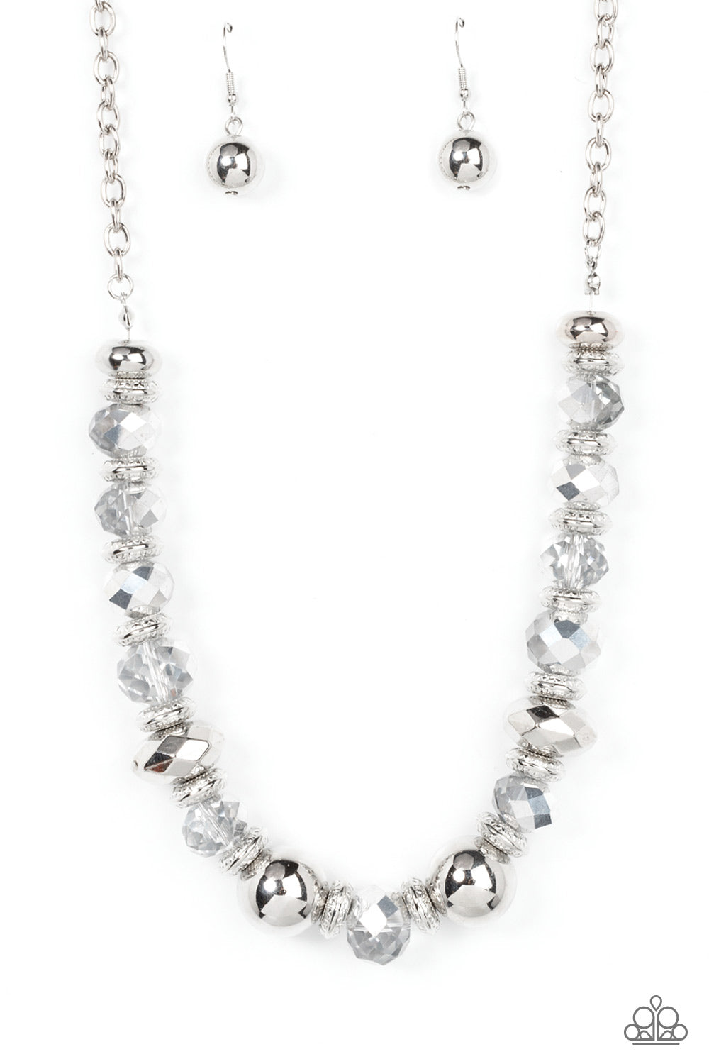 Interstellar Influencer - Silver Paparazzi Necklace 