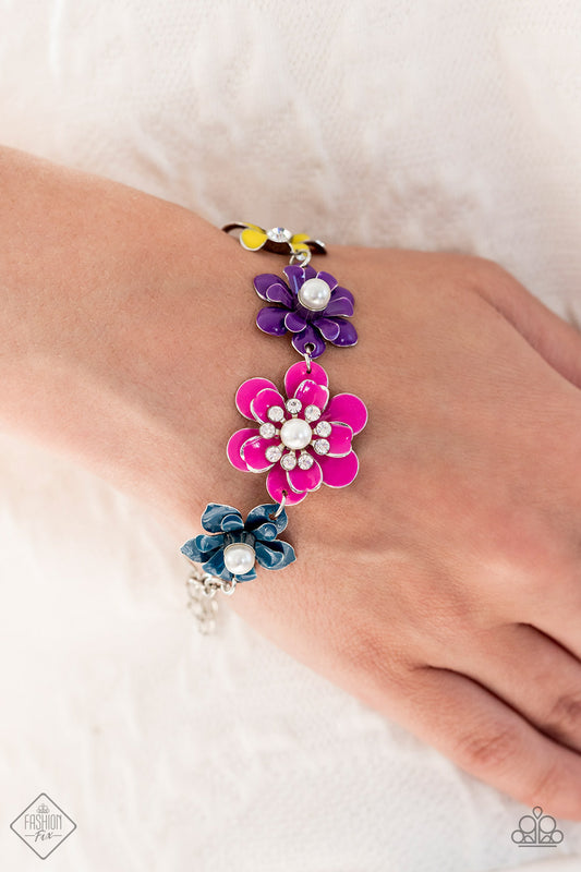 PAPARAZZI - FLOWER PATCH FANTASY - MULTI BRACELET