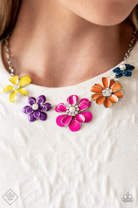 Floral Reverie- Multi Paparazzi Floral Necklace