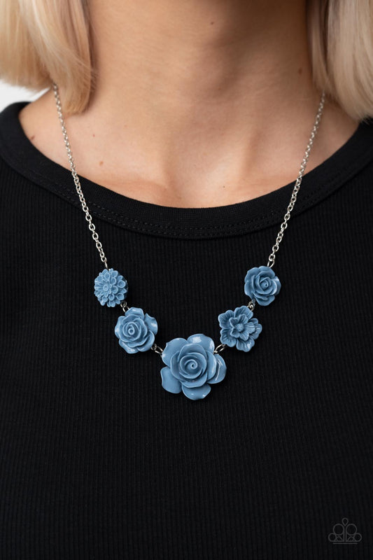 PRIMROSE and Pretty - Blue Paparazzi Necklace