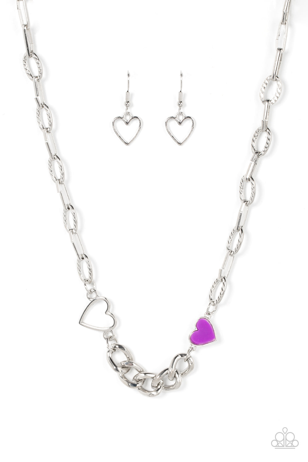 Little Charmer - Purple Paparazzi Necklace 