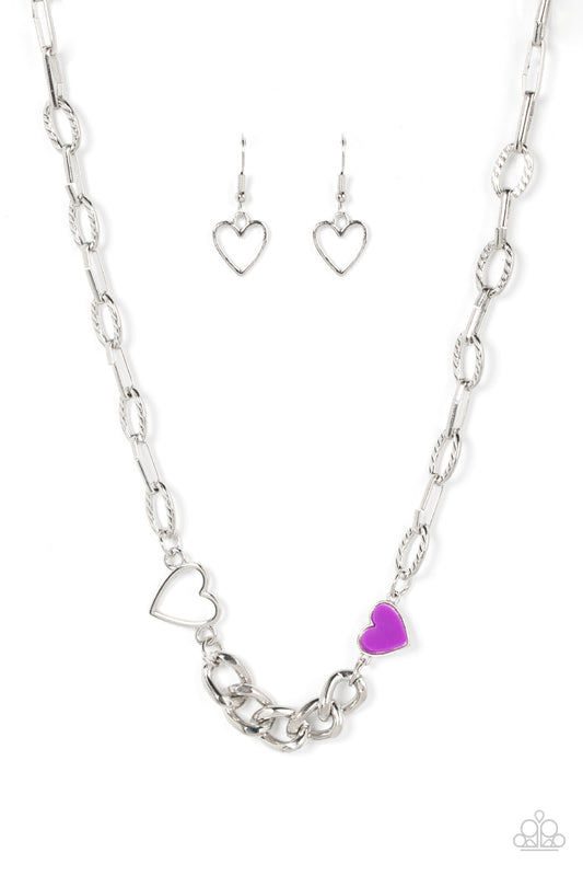 Little Charmer - Purple Paparazzi Necklace