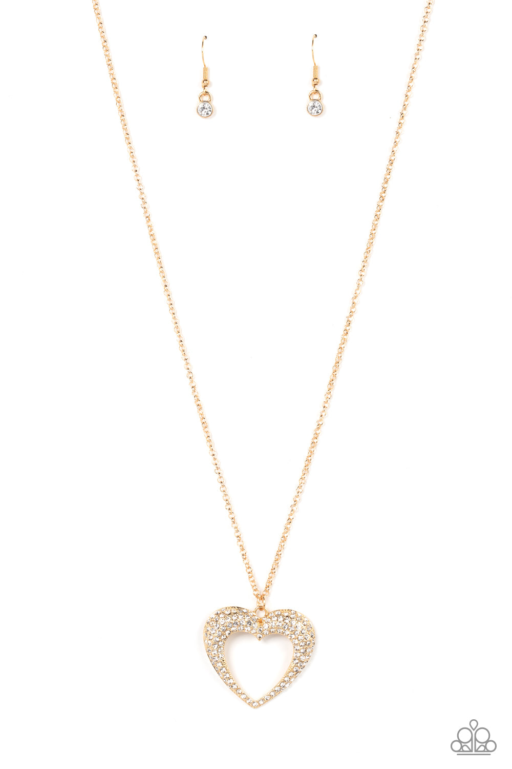 Cupid Charisma - Gold Paparazzi Necklace