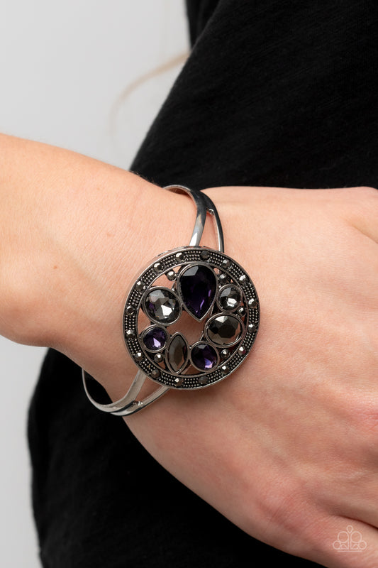 Time to Twinkle - Purple Paparazzi Bracelet