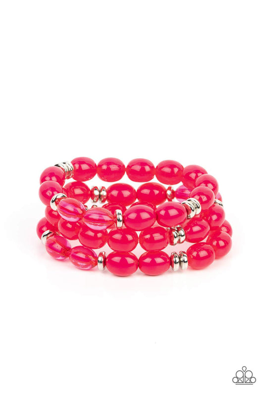 Coastal Coastin - Pink Paparazzi Bracelets