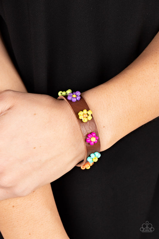 Flowery Frontier - Multi Paparazzi Bracelet