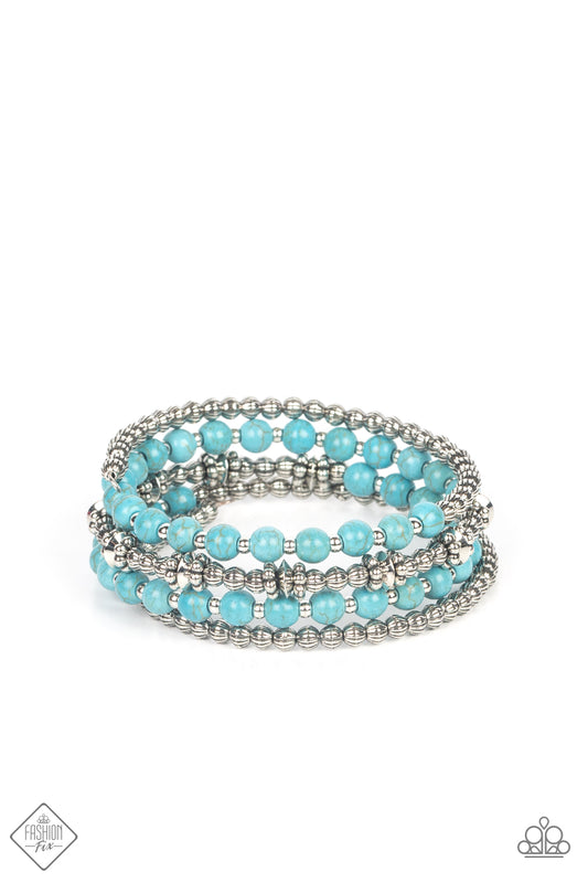Road Trip Remix - Blue Paparazzi Bracelet