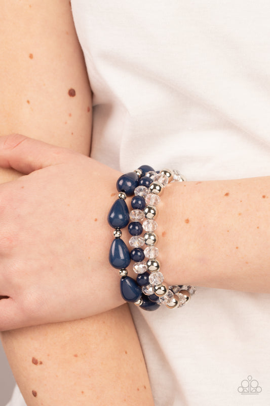 Beachside Brunch - Blue Paparazzi Bracelets