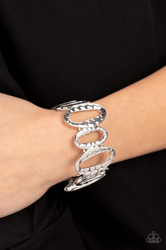 Homestead Heirloom - Silver Paparazzi Bracelet