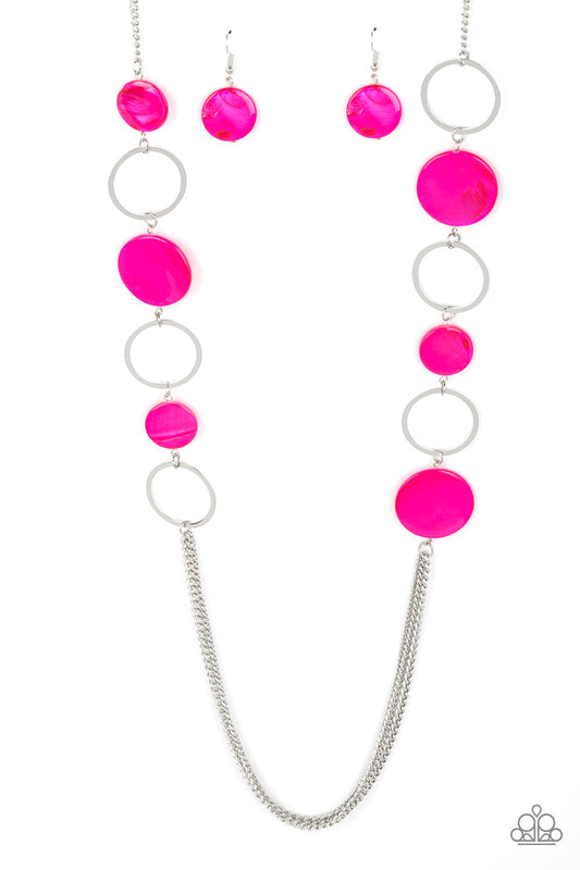 Beach Hub - Pink Paparazzi Necklace