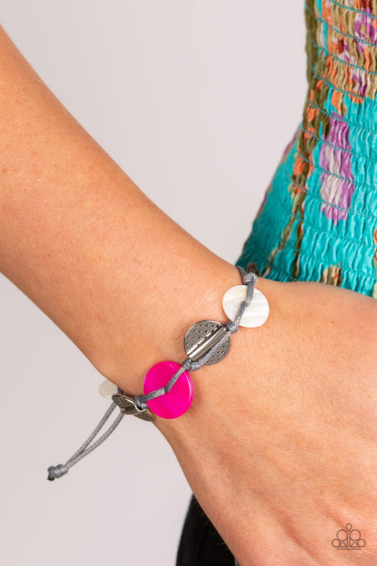 Shore Up - Pink Paparazzi Bracelet