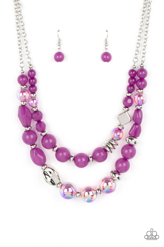 Mere Magic - Purple  Paparazzi Necklace