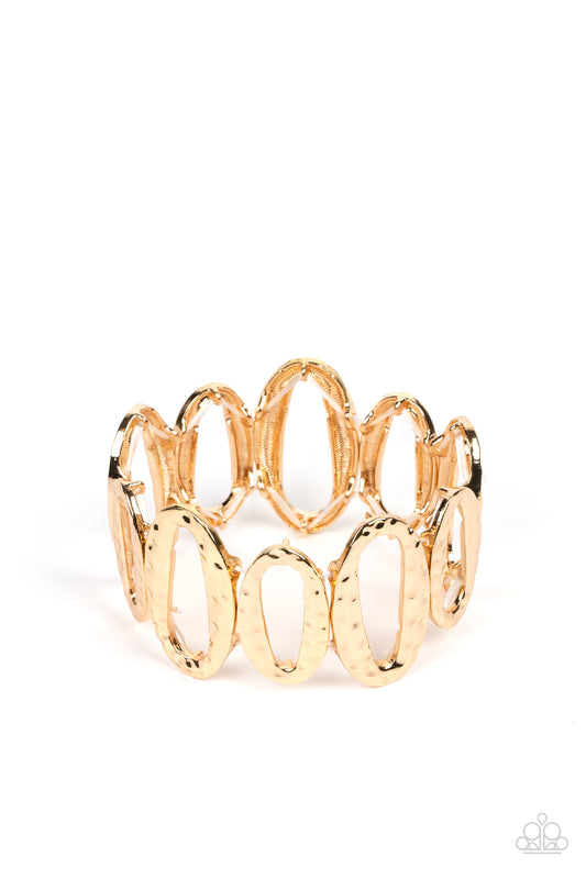 Homestead Heirloom - Gold Paparazzi Bracelets