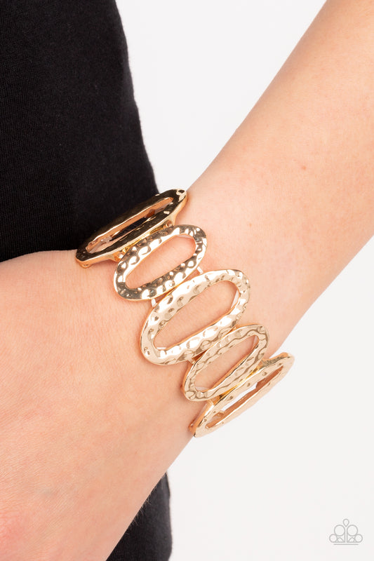 Homestead Heirloom - Gold Paparazzi Bracelets
