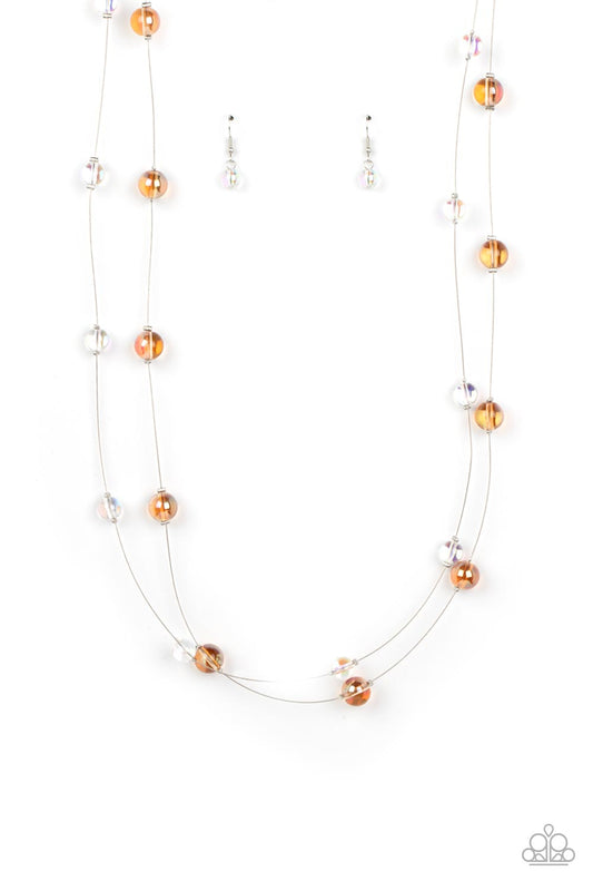 Interstellar Illusions - Multi Paparazzi Necklace