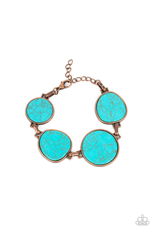 Flat Out Frontier - Copper Paparazzi Bracelet