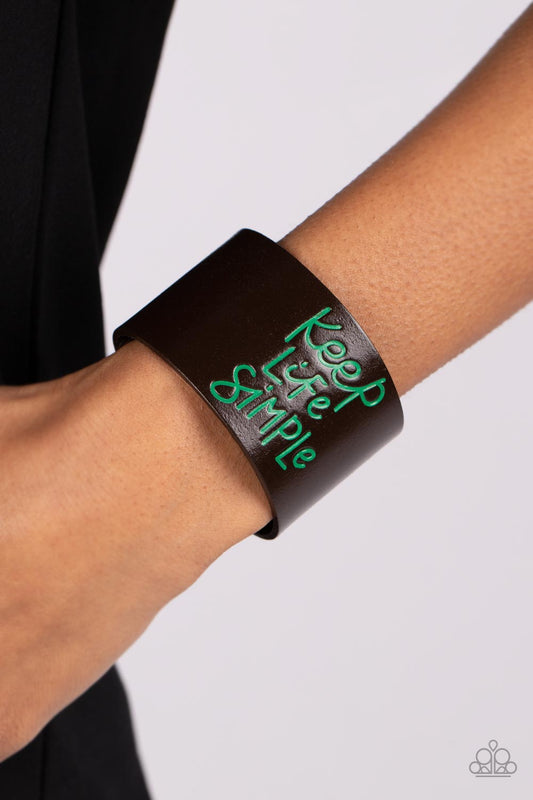 Simply Stunning - Green Paparazzi Bracelet