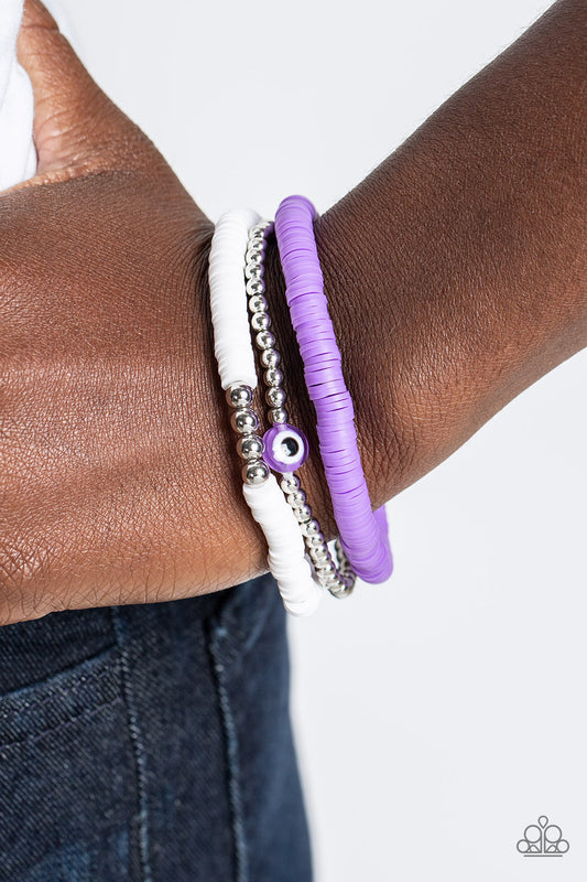EYE Have A Dream - Purple  Paparazzi Bracelet