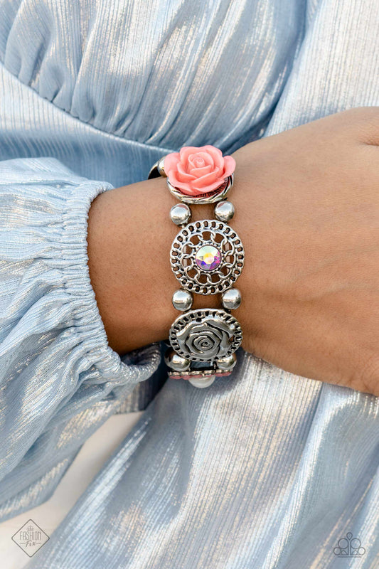 Optimistic Oasis - Orange Paparazzi Bracelet