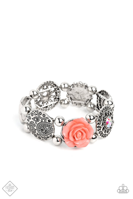 Optimistic Oasis - Orange Paparazzi Bracelet