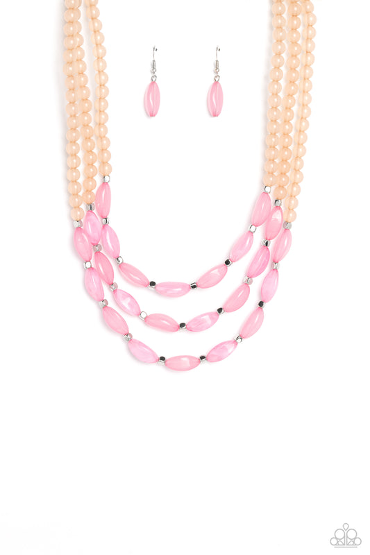 I BEAD You Now - Pink Paparazzi Necklace