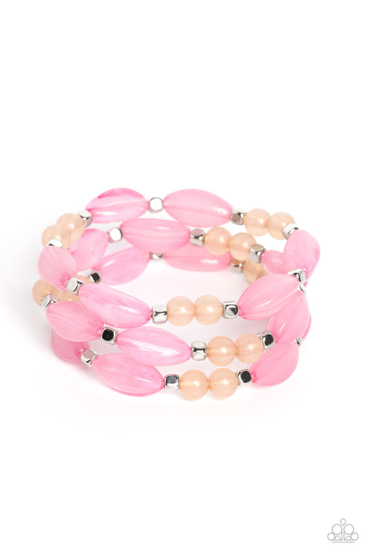 BEAD Drill - Pink Paparazzi Bracelet