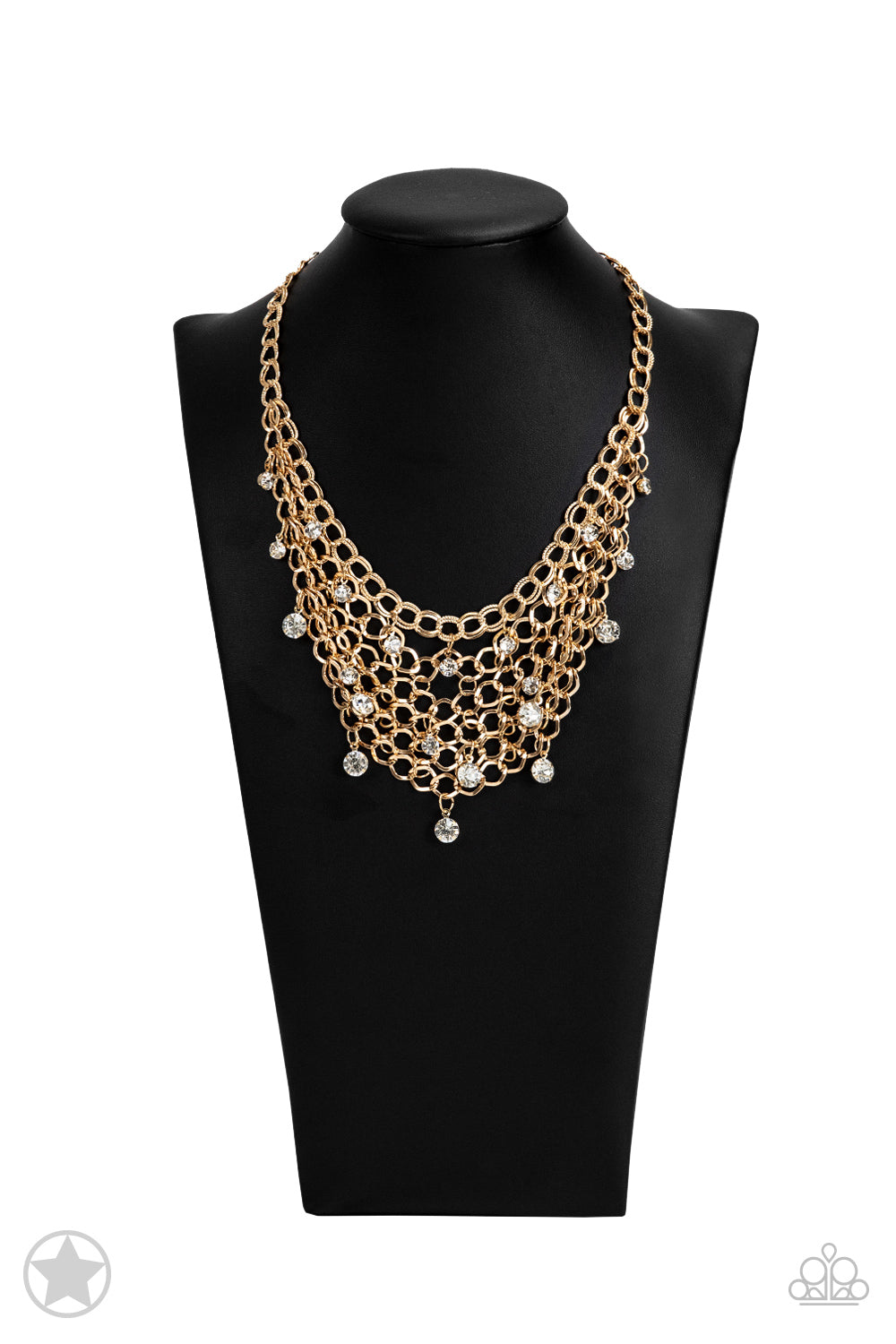 Paparazzi Fishing for Compliments - Gold Necklace