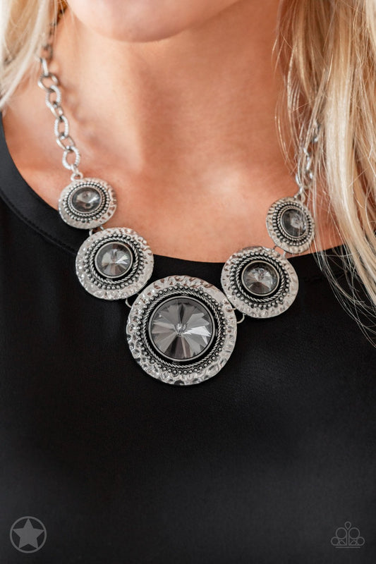 Paparazzi Global Glamour-Black Necklace