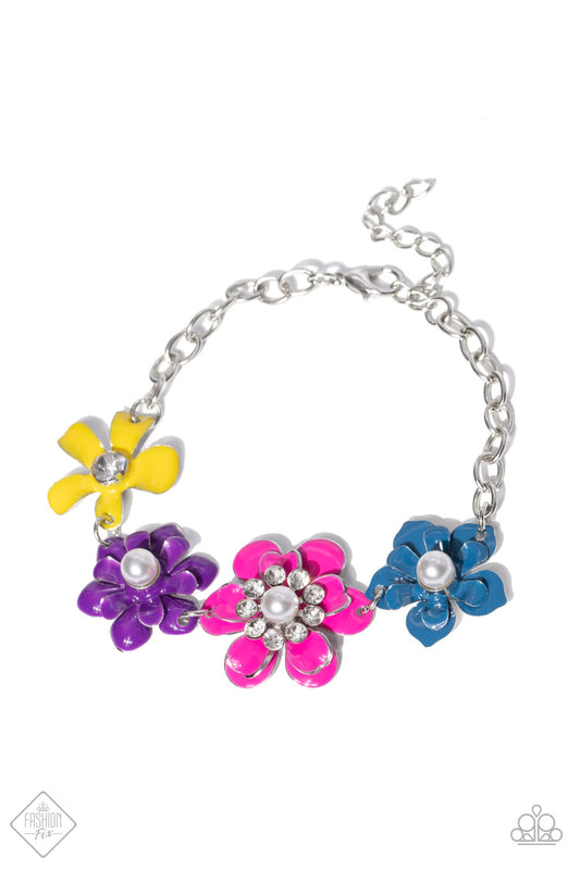 PAPARAZZI - FLOWER PATCH FANTASY - MULTI BRACELET
