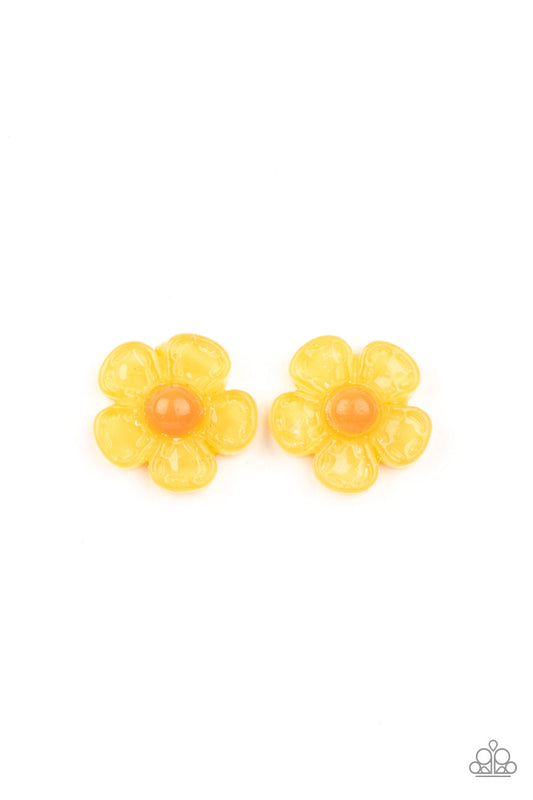 STARLET SHIMMER FLORAL Paparazzi  POST EARRINGS
